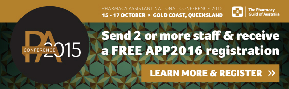 Send 2 or more staff and receive a FREE APP2015 registration!